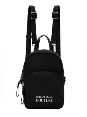 Versace Jeans Couture Black Sporty Backpack